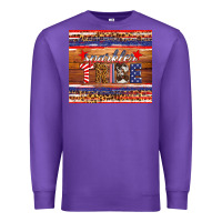Purple 4th of July sparkler tribe Premium Sweatshirt - HRA Design Shop