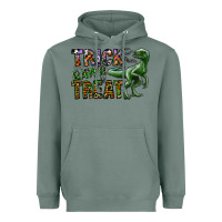Sage Trick RAWR Treat Heavyweight Hoodie - CowhideDigitalArt