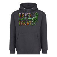 Smoke Trick RAWR Treat Heavyweight Hoodie - CowhideDigitalArt