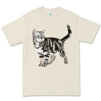 Bone American Shorthair Cat Premium Tee - LillyAllenDesigns