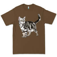 Cacao American Shorthair Cat Premium Tee - LillyAllenDesigns
