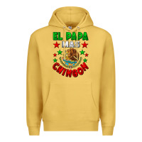 El Papa Mas Chingon Mexican Premium Hoodie | Teevron