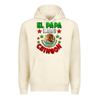 Sandshell El Papa Mas Chingon Mexican Premium Hoodie - LillyAllenDesigns