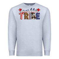 Heather Grey sparkler tribe Premium Sweatshirt - HRA Design Shop
