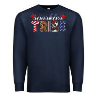 Navy sparkler tribe Premium Sweatshirt - HRA Design Shop
