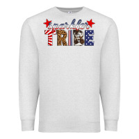 Oatmeal Heather sparkler tribe Premium Sweatshirt - HRA Design Shop
