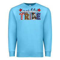 Ocean Blue sparkler tribe Premium Sweatshirt - HRA Design Shop