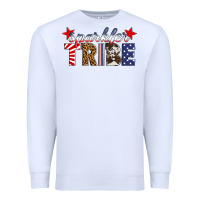 White sparkler tribe Premium Sweatshirt - HRA Design Shop