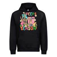 Black peeps season mode on Urban Hoodie - MaliasSmallBusiness
