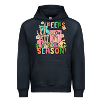 Navy peeps season mode on Urban Hoodie - MaliasSmallBusiness