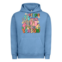 Pigment Pebble Blue peeps season mode on Urban Hoodie - MaliasSmallBusiness
