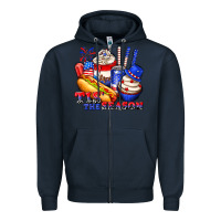 Navy tis the season billie wilder Zipper Hoodie - texasbilliewilder