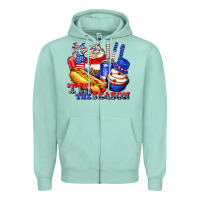 Seafoam tis the season billie wilder Zipper Hoodie - texasbilliewilder