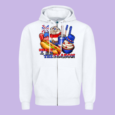 Zipper Hoodie tis the season billie wilder