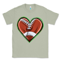 Matcha football heart Classic Tee - texasbilliewilder