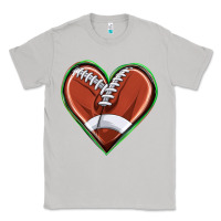 Moon Dust football heart Classic Tee - texasbilliewilder
