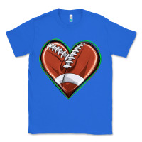 True Royal football heart Classic Tee - texasbilliewilder