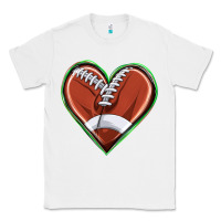 White football heart Classic Tee - texasbilliewilder