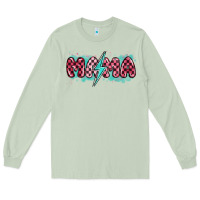Matcha lightning bolt mama Long Sleeve Tee - MaliasSmallBusiness