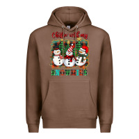 Chestnut chillin with my snowies Premium Hoodie - BarkalooDesign