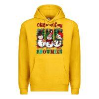Lemon chillin with my snowies Premium Hoodie - BarkalooDesign