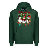 Sports Green chillin with my snowies Premium Hoodie - BarkalooDesign