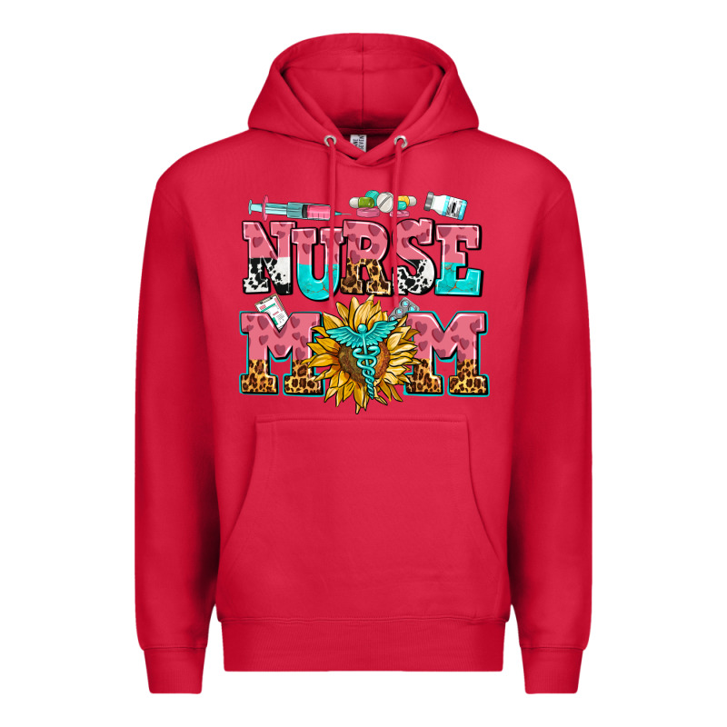 Nurse Mom Premium Hoodie by AdoDesignShop | Teevron
