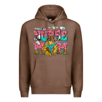 Chestnut nurse mom Premium Hoodie - AdoDesignShop