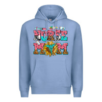Colony Blue nurse mom Premium Hoodie - AdoDesignShop