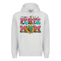 Dove Grey nurse mom Premium Hoodie - AdoDesignShop