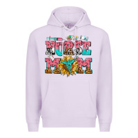 Lilac nurse mom Premium Hoodie - AdoDesignShop