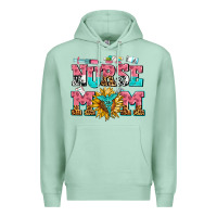 Seafoam nurse mom Premium Hoodie - AdoDesignShop