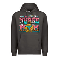 Smoke nurse mom Premium Hoodie - AdoDesignShop