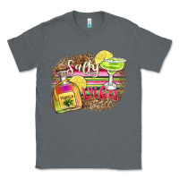 Charcoal Heather salty vibes Classic Tee - Zillion Design Studio