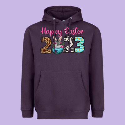 Happy Easter 2023 Easter Day Heavyweight Hoodie Designed By Neo Western
