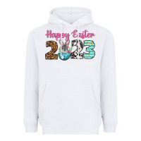 White Happy Easter 2023 Easter Day Heavyweight Hoodie - Neo Western