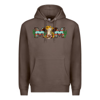 Coffee sunflower hereford cattle and cactus  mom Premium Hoodie - Jasminsmagicworld