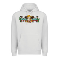Dove Grey sunflower hereford cattle and cactus  mom Premium Hoodie - Jasminsmagicworld