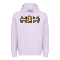 Lilac sunflower hereford cattle and cactus  mom Premium Hoodie - Jasminsmagicworld
