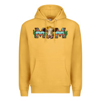 Mustard sunflower hereford cattle and cactus  mom Premium Hoodie - Jasminsmagicworld