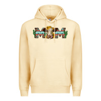 Pina Colada sunflower hereford cattle and cactus  mom Premium Hoodie - Jasminsmagicworld