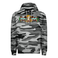 Slate Camo sunflower hereford cattle and cactus  mom Premium Hoodie - Jasminsmagicworld