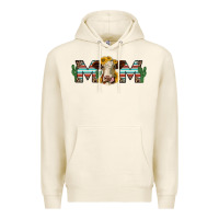 Tofu sunflower hereford cattle and cactus  mom Premium Hoodie - Jasminsmagicworld