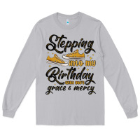 Moon Dust stepping into my birthday with god s grace and mer Long Sleeve Tee - MaliasSmallBusiness
