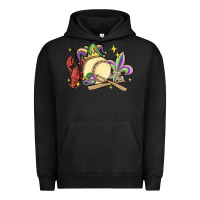 Pigment Black mardi gras baseball Urban Hoodie - MaliasSmallBusiness