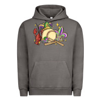 Pigment Tornado mardi gras baseball Urban Hoodie - MaliasSmallBusiness