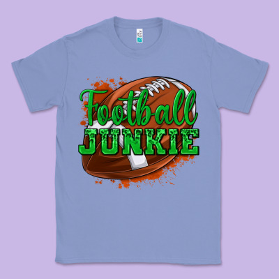 Football Junkie Classic Tee Designed By Texasbilliewilder