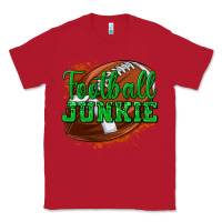 Red football junkie Classic Tee - texasbilliewilder