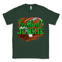 Sports Green football junkie Classic Tee - texasbilliewilder