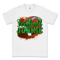 White football junkie Classic Tee - texasbilliewilder